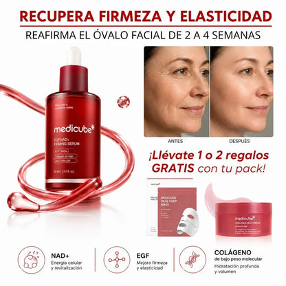 Sérum Reafirmante NAD+  Efecto Lifting, Luminosidad y Piel Más Firme